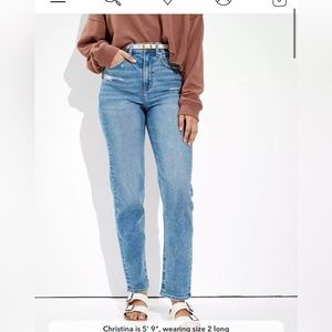 American Eagle Mom Jeans denim